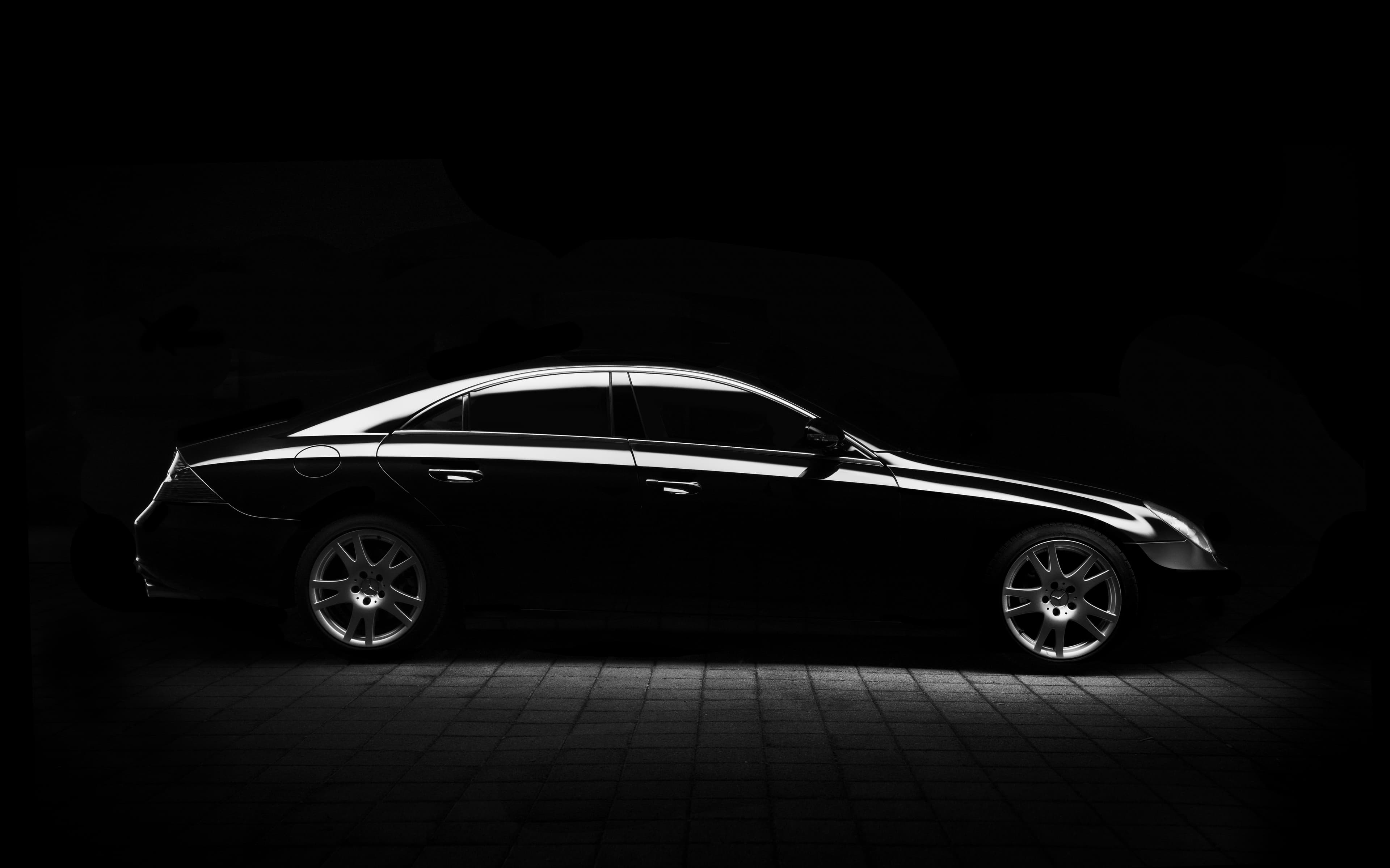 Black sedan after a full exterior detail